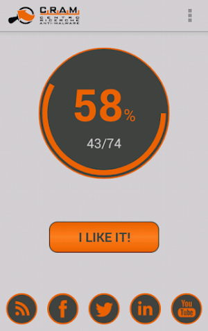 CRAM App Analyser Screenshot 1