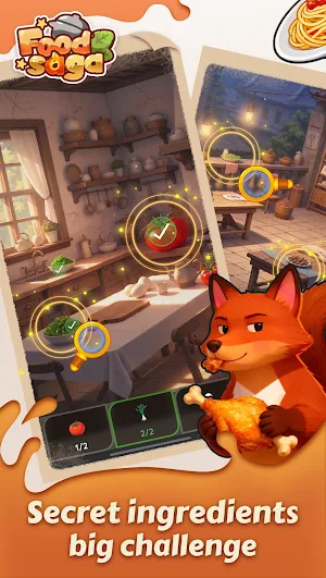 Food Saga : Cooking Quest Screenshot 1