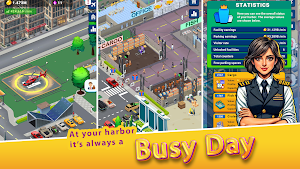 Idle Mega Harbor Tycoon Empire Screenshot 1