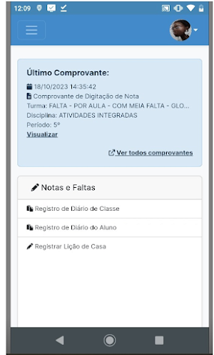 GALILEU - App do Professor Screenshot 2