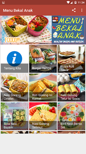 Menu Bekal Anak Screenshot 1