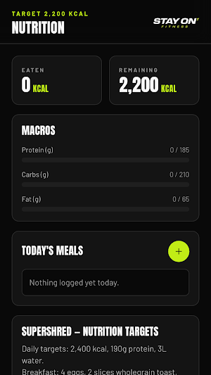 Stay On Fitness Screenshot 2