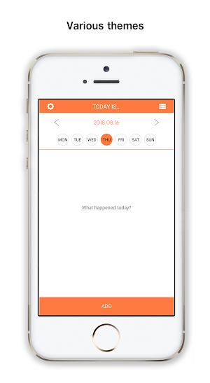 TODAY IS...Diary Screenshot 1