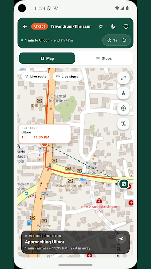 Where is my KSRTC (Kerala) Screenshot 1