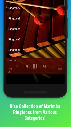 Marimba Ringtones Screenshot 1