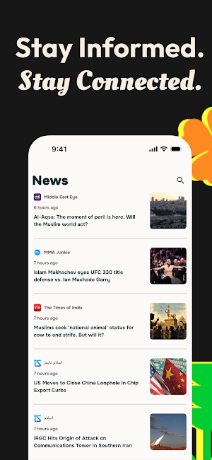TMH: Muslim News, Halal Places Screenshot 1