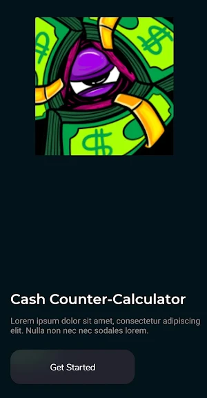 Cash Counter-Calculator Screenshot 1