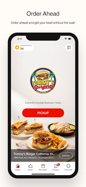Tommys Burger Screenshot 0