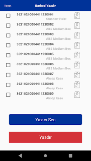 TrendexKargo Screenshot 1