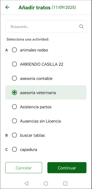 AGRI - Tarja móvil Screenshot 0