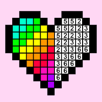 Pixel Paint By Number Game