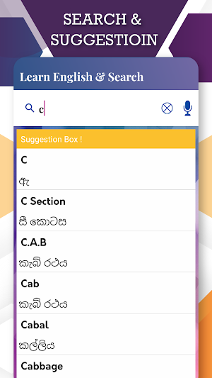 English to Sinhala Translator Screenshot 2