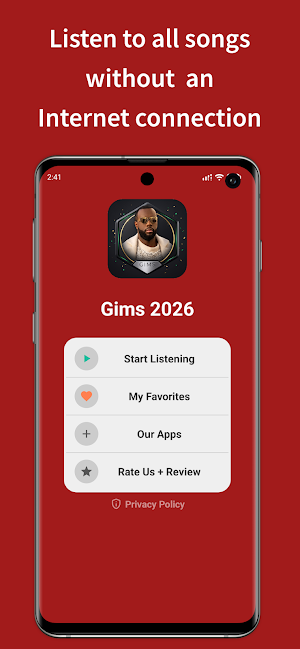 Maitre Gims & Lyrics Offline Screenshot 0