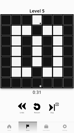 Black Side - Logic Puzzle Game Screenshot 0