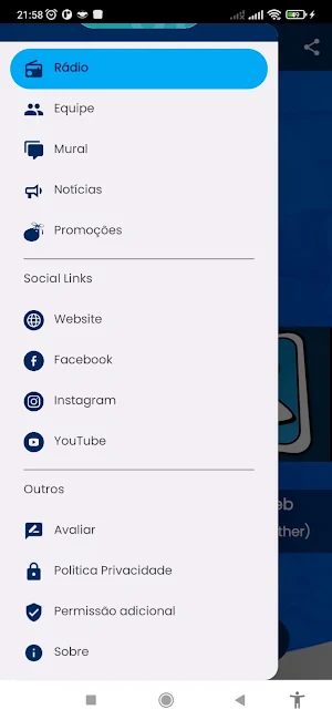 Rádio Novo Tom Web Screenshot 2