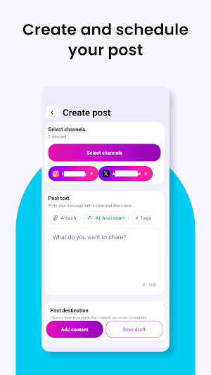 Jiasocial: Post Smarter Screenshot 2