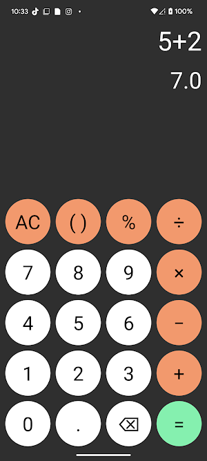Simple Calculator Screenshot 0