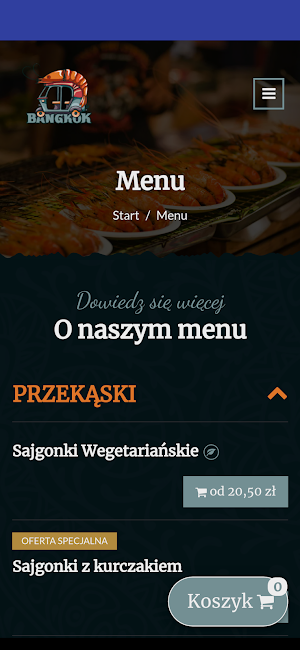 Bangkok Thai Food Screenshot 0