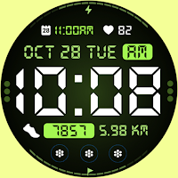 CH054 Digital watch face