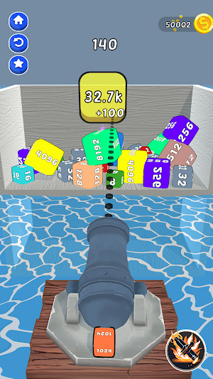 Cannon Merger 2048 Screenshot 3