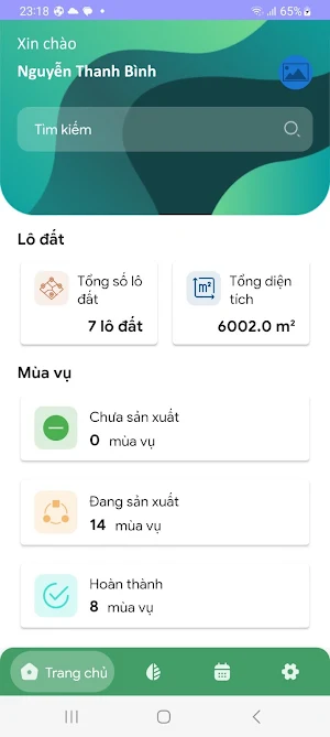 Nông sản 4.0-Nhật ký sản xuất Screenshot 0