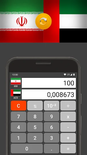 Emirati Dirham / Iranian Rial Screenshot 1