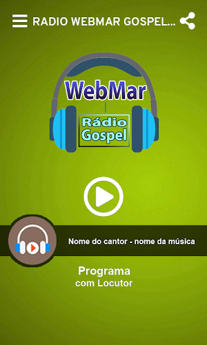 radio webmar gospel app Screenshot 0