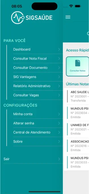 SigSaude Screenshot 3