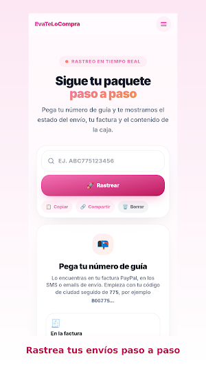 EvaTeLoCompra Screenshot 2