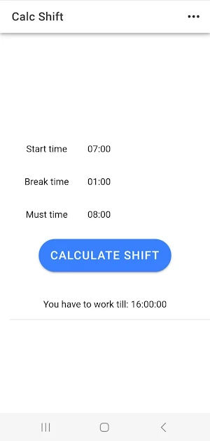 Calc Shift Screenshot 0