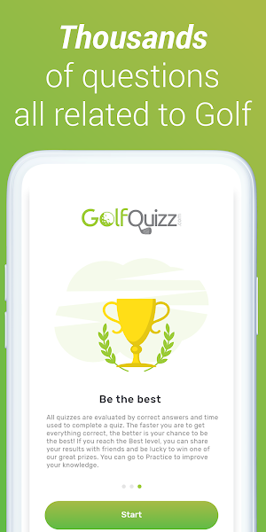 GolfQuizz: Golf quizzes for real fans ⛳ Screenshot 2
