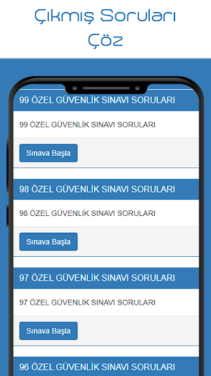 Özel Güvenlik Soruları Screenshot 3