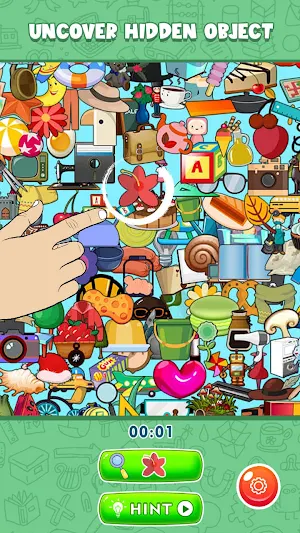 Unlock Find Tap Hidden Objects Screenshot 3
