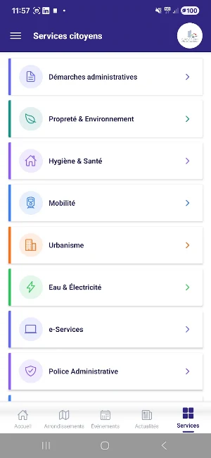 Casablanca City App Screenshot 2