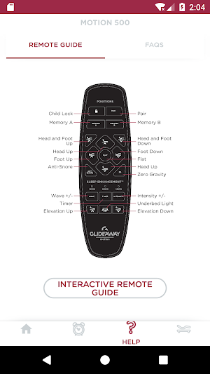 Glideaway Motion For Bluetooth Screenshot 0