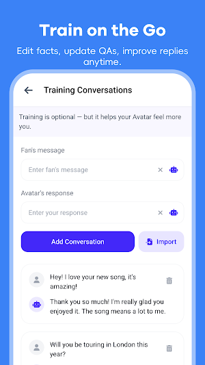 AvatarLink: Your AI Twin Earns Screenshot 3