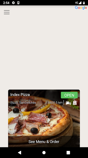 Index Pizza Kragujevac Screenshot 1