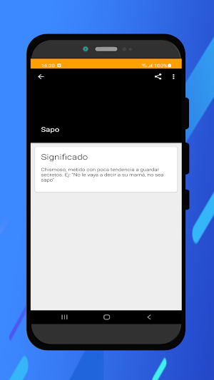 Diccionario Colombiano Screenshot 2