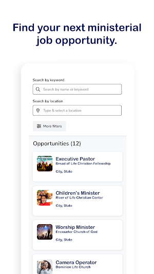 KCBC Alumni Association App Screenshot 1