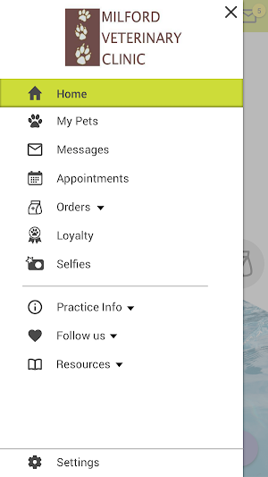 Milford Veterinary Clinic Screenshot 1