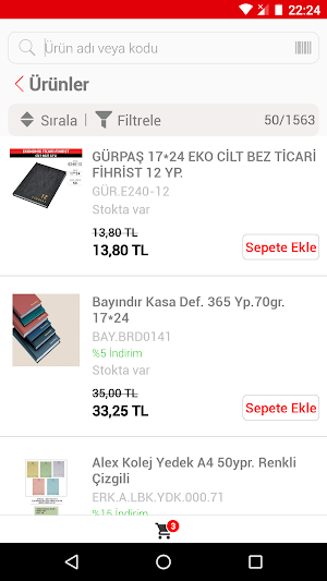 Yılmazlar Kırtasiye B2B Screenshot 2