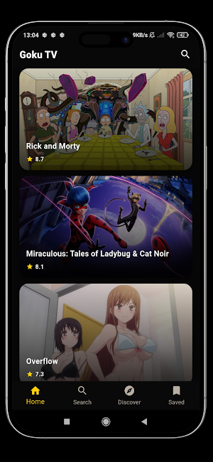 Goku TV– Anime & Movie Hub Screenshot 3