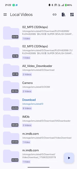 Flux Player - Media & Live TV Screenshot 0
