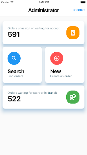 LOGFLOWS Customer Screenshot 1