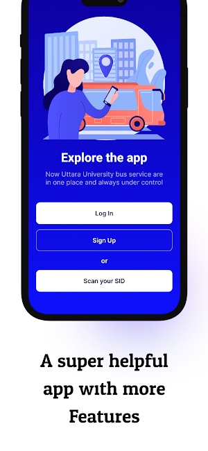 Uttara University Bus Service Screenshot 1