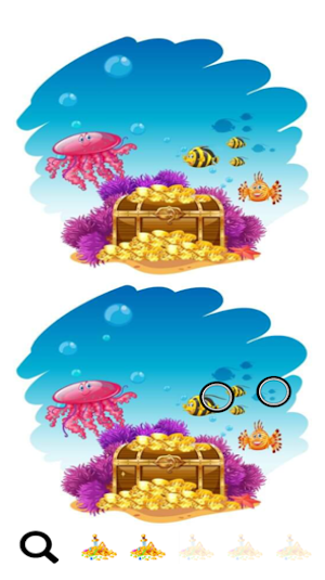 Spot a Difference Treasure Screenshot 0