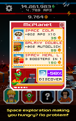 Tap Galaxy – Deep Space Mine Screenshot 2