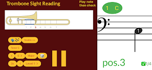 Trombone Sight Reading Screenshot 1