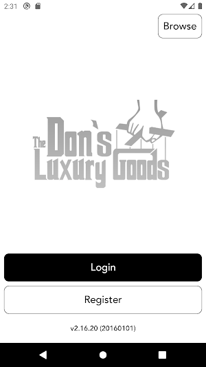 The Dons Luxury Goods Screenshot 0
