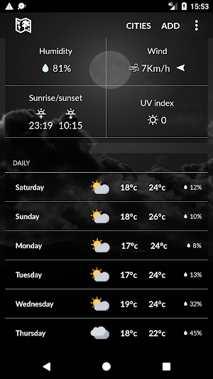 Viet Nam Weather Screenshot 1
